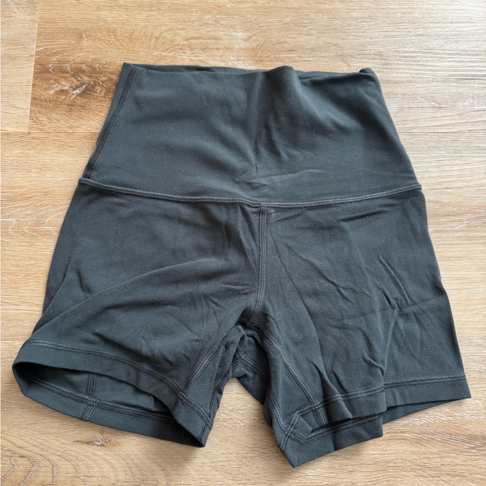 lululemon athletica Charcoal Bike Shorts